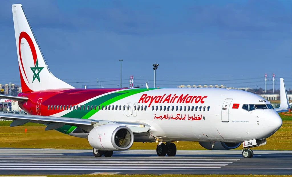 Flying from Casablanca to Tangier