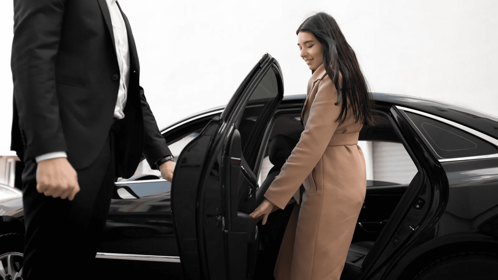 Luxury car with chauffeur in Morocco for private and VIP transportation